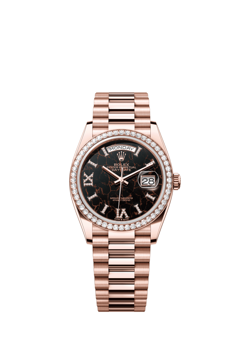 Black dial - Gold strap - 36 mm