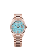 Blue dial - Gold strap - 36mm