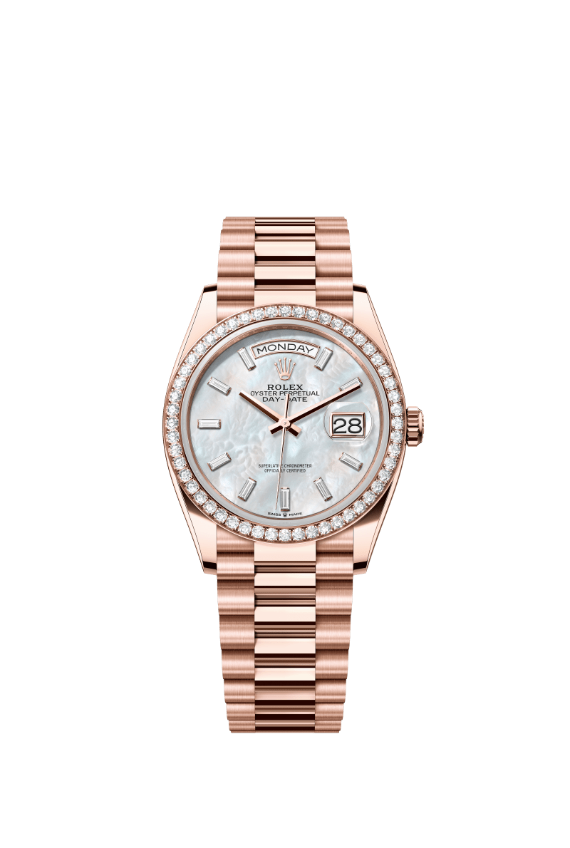 White dial - Gold strap - 36mm