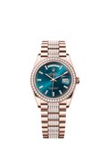 Turquoise dial - Gold strap - 36mm