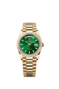 Green dial - Gold strap - 36mm