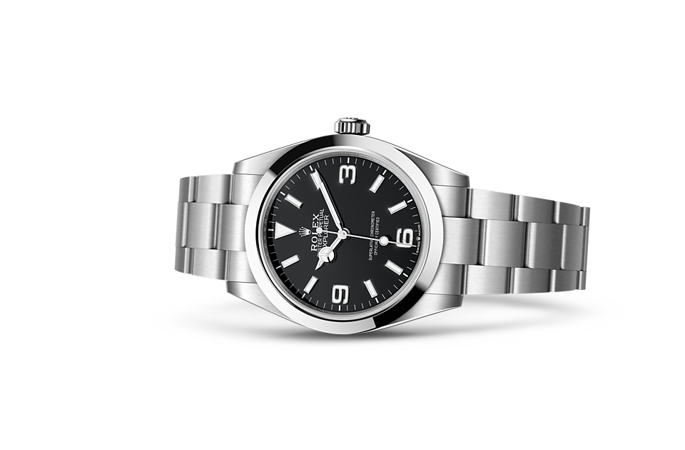Black Dial Watch-Silver-40MM