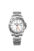 White Dial Watch-Silver-42MM