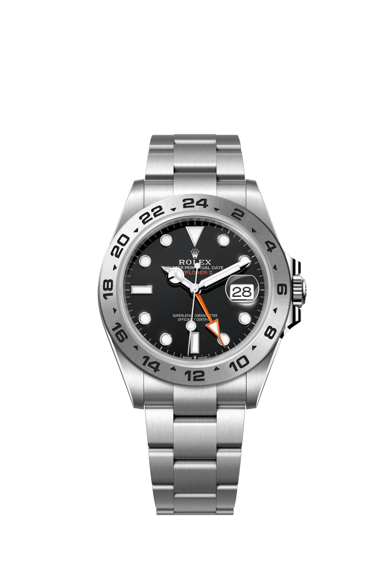 Black Dial Watch-Silver-40MM