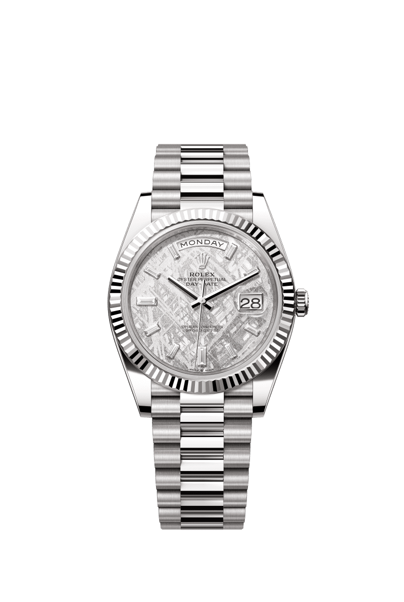 Silver-grey dial - Silver strap - 40 mm