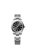 Black dial watch-Silver-31MM