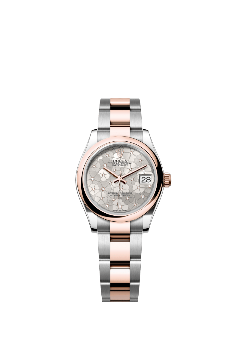 Silver Dial Watch - Gold-31MM