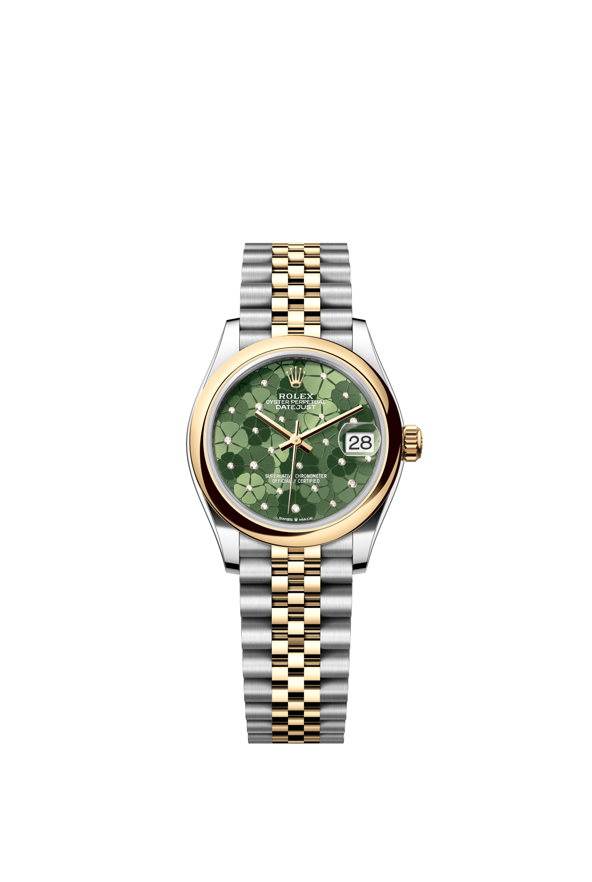 Olive Green Dial Watch - Gold - 31MM