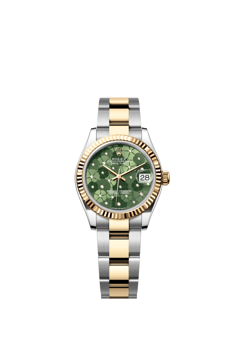 Olive Green Dial Watch - Gold - 31MM