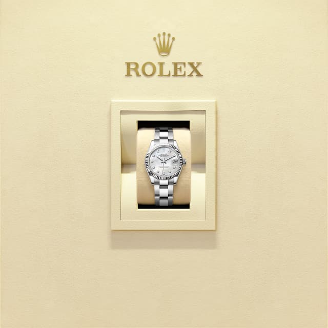 White dial watch -Silver bracelet -31mm