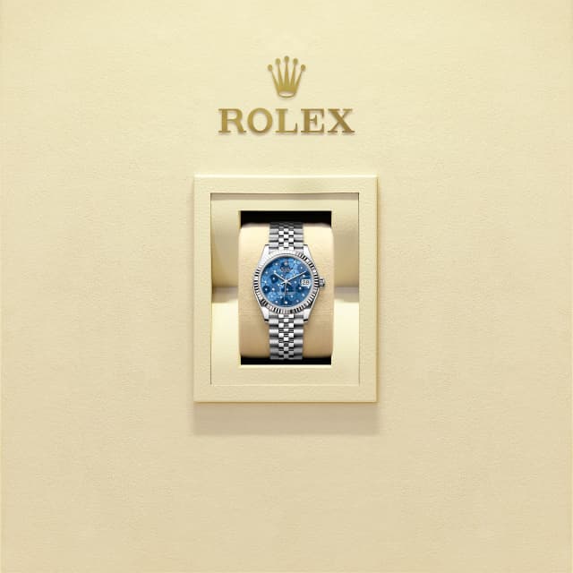 Sky blue dial watch - Silver bracelet - 31mm