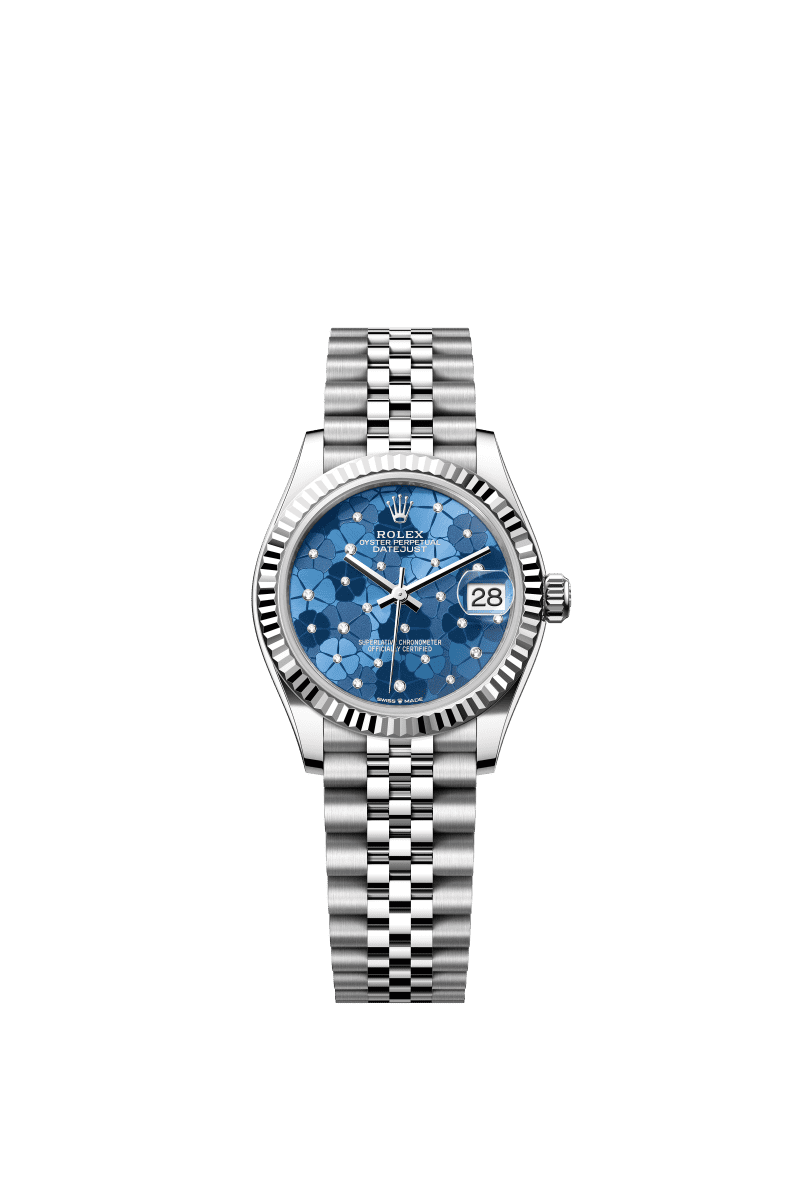 Sky blue dial watch - Silver bracelet - 31mm