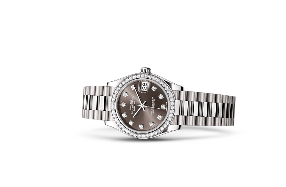 Dark grey dial watch-silver-31MM