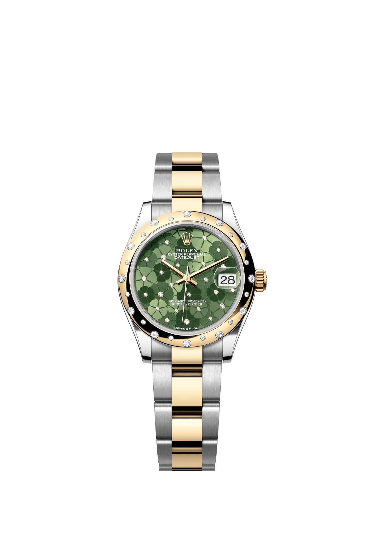 Olive Green Dial Watch - Gold - 31MM