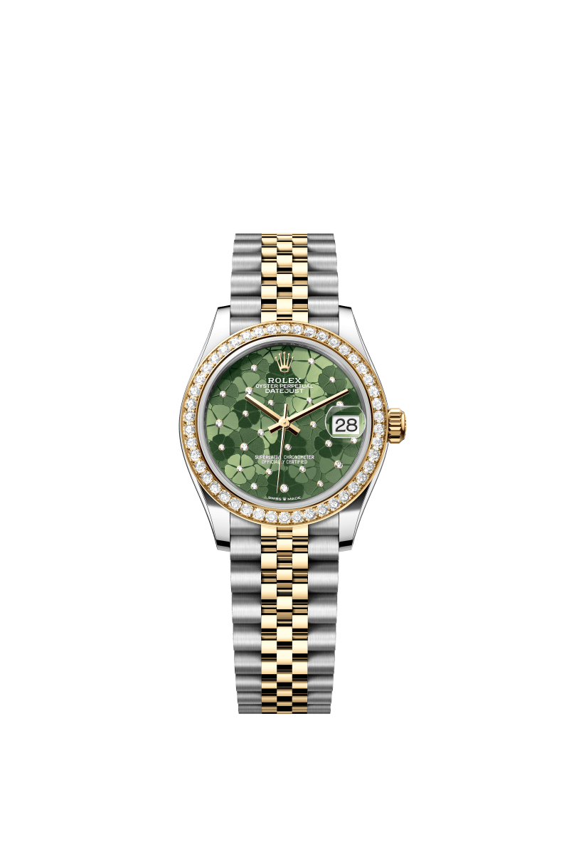 Olive Green Dial Watch - Gold - 31MM
