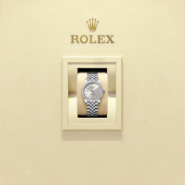 Silver dial watch -Silver bracelet -31mm