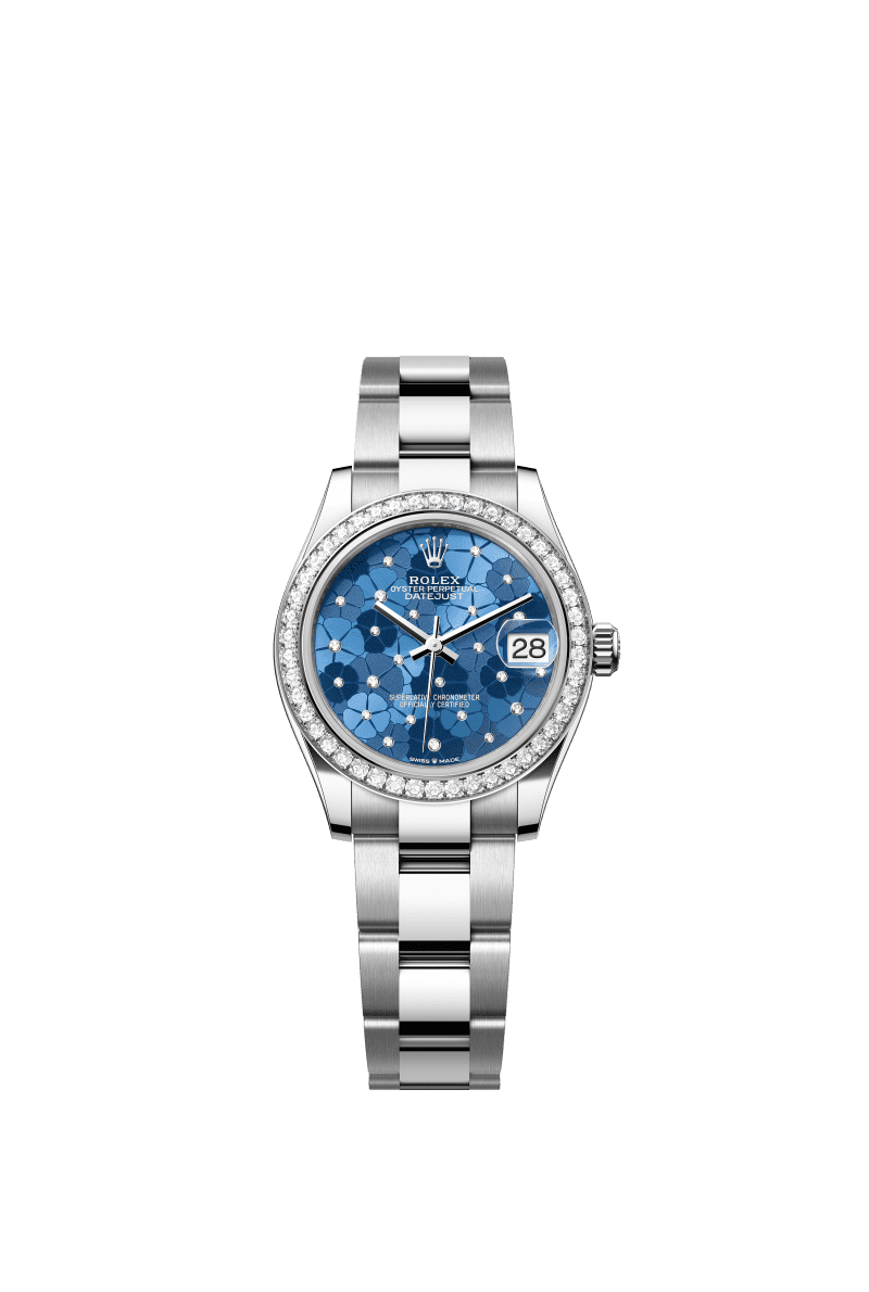 Sky blue dial watch - Silver bracelet - 31mm