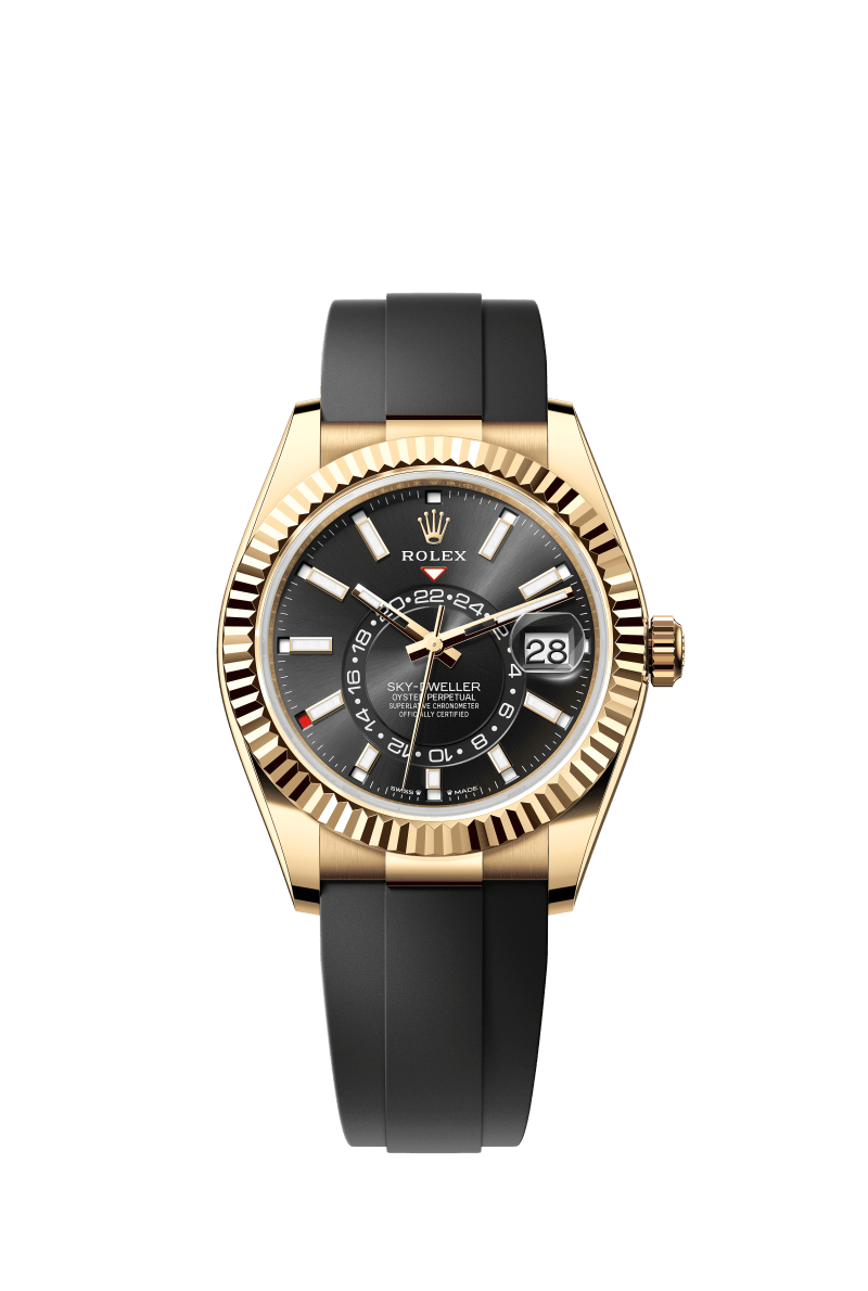Black Dial Watch - Black-42MM