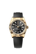 Black Dial Watch - Black-42MM