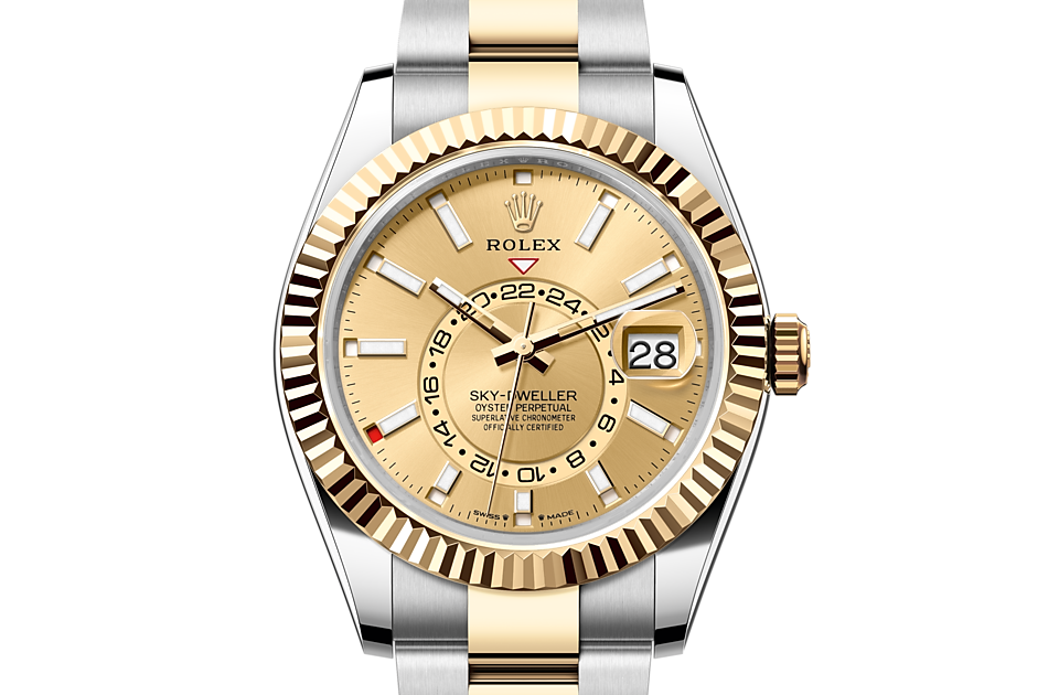 Champagne Dial Watch - Gold-42MM