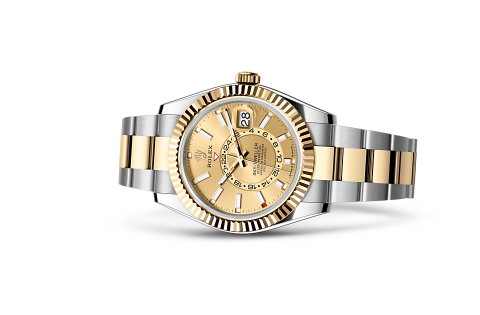 Champagne Dial Watch - Gold-42MM
