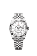 White Dial Watch - Silver-42MM