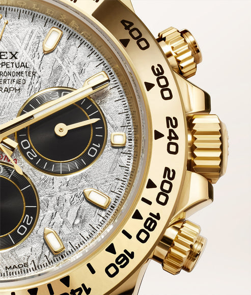 Silver grey dial - gold strap - 40MM