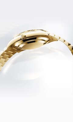 Brown dial - Gold strap - 36 mm