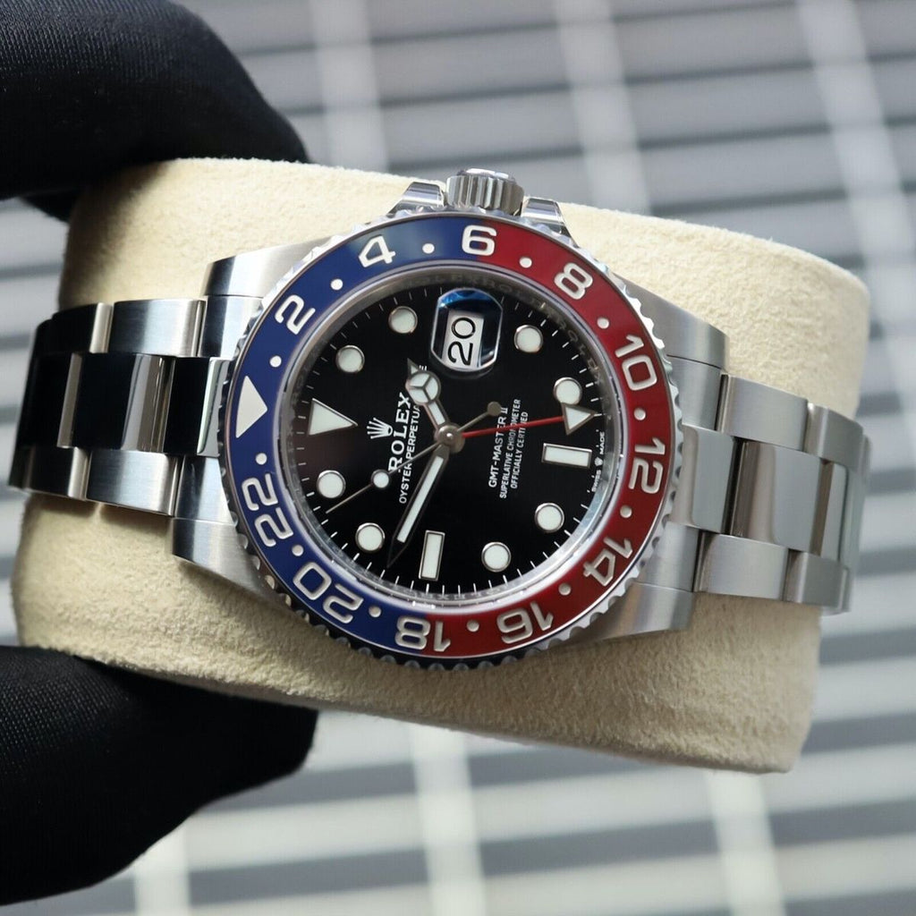 Black dial watch-silver-Coke bezel-40MM