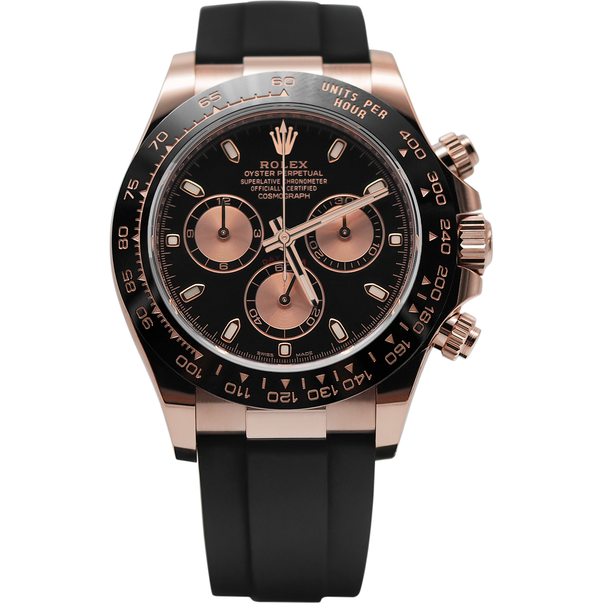 Black dial - Black strap - 40MM