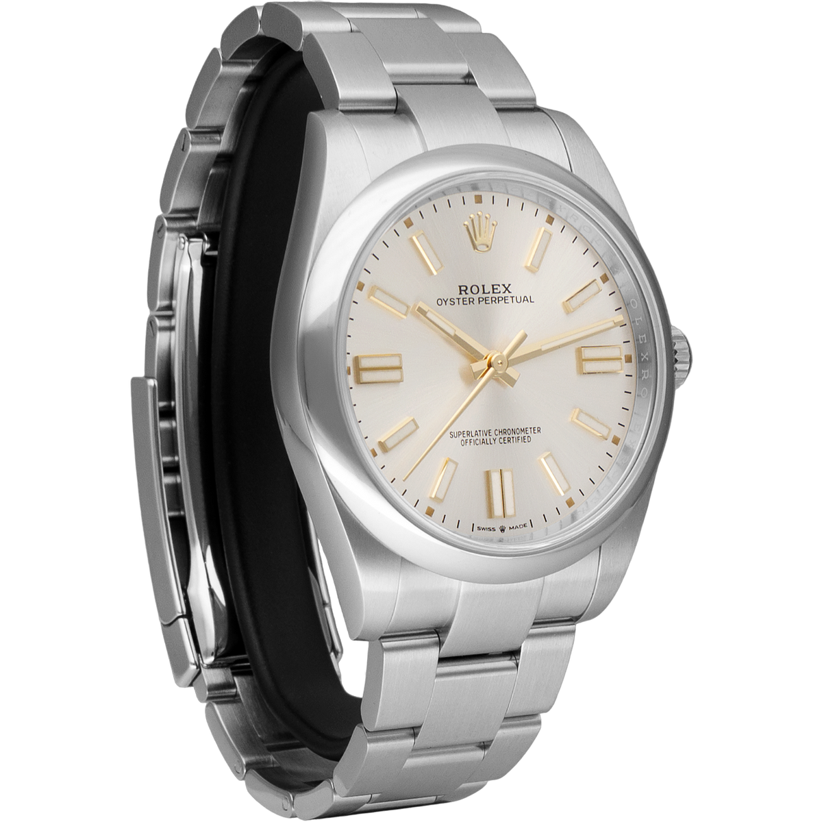 Silver Dial Watch-Silver-41MM