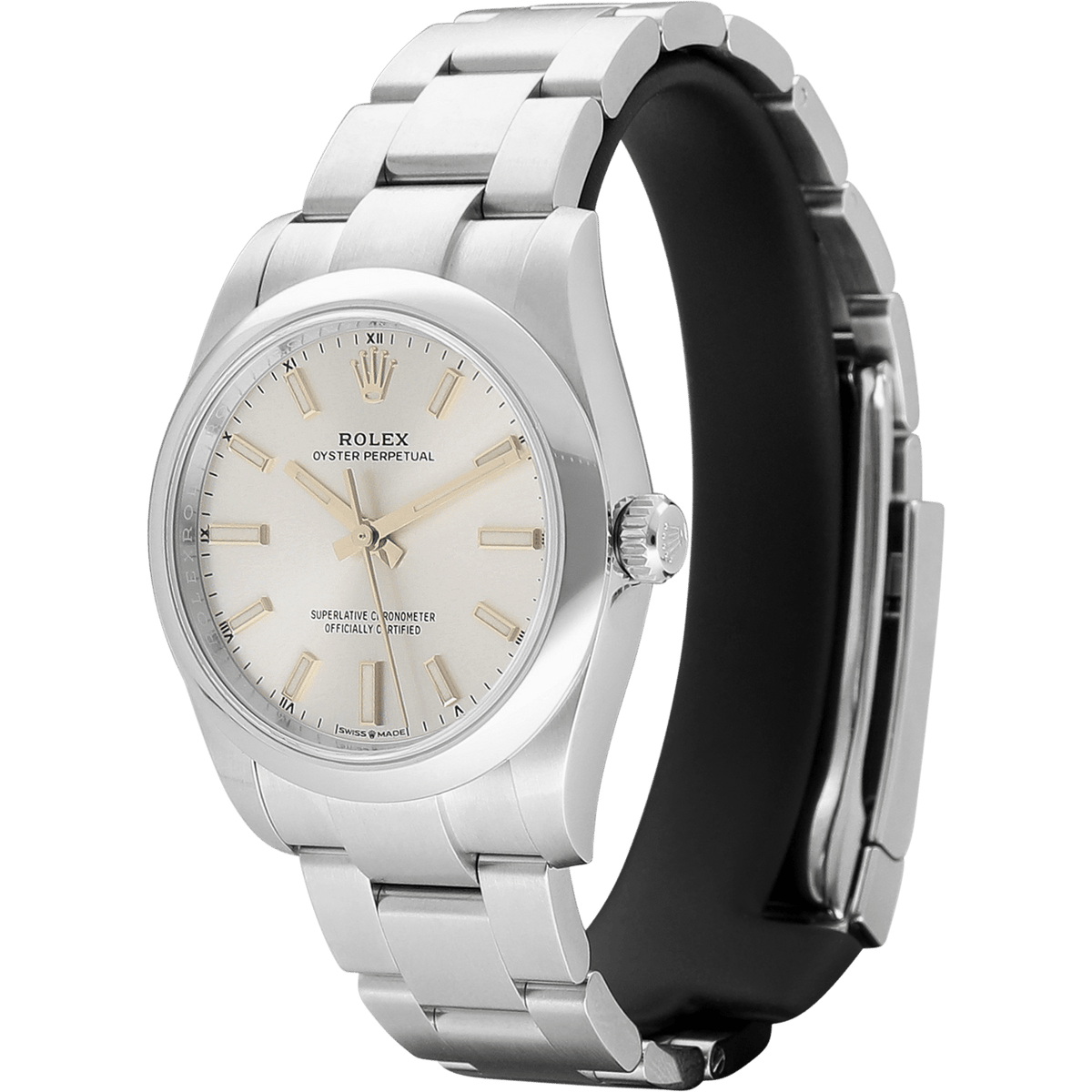 Silver Dial Watch-Silver-34MM