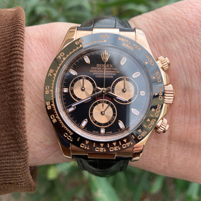 Black dial - Black strap -40MM