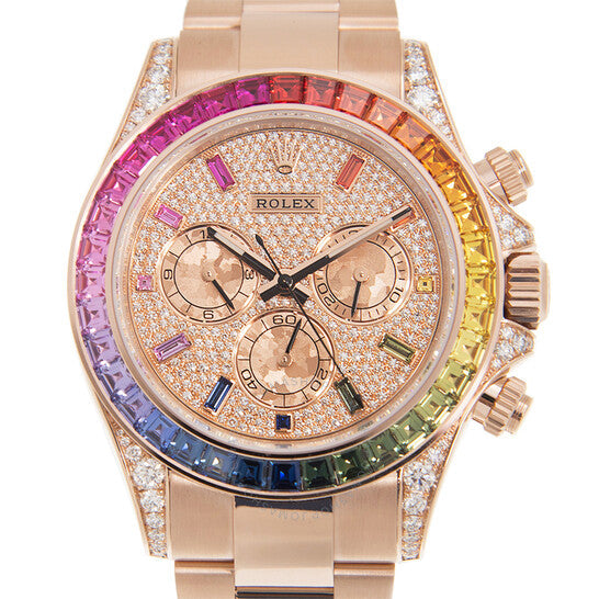 Luxury Watches Black Yellow Gold 40mm