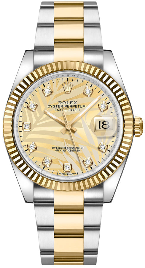 Gold Dial Watch - Two-tone Gold-36MM