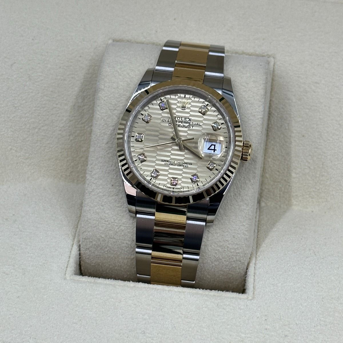 Gold dial watch - gold-36MM