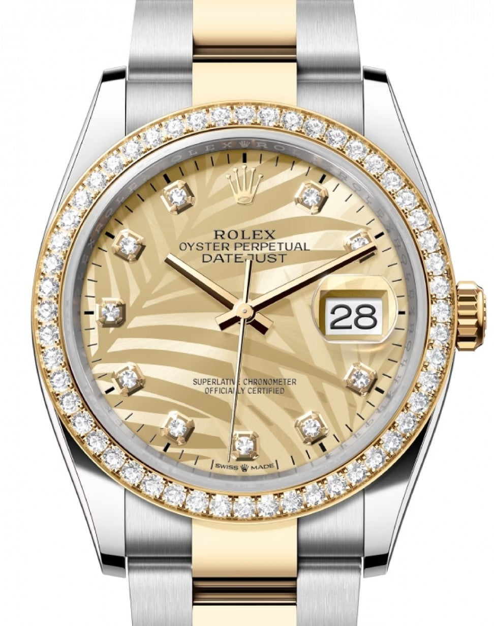 Gold Dial Watch - Two-tone Gold-36MM