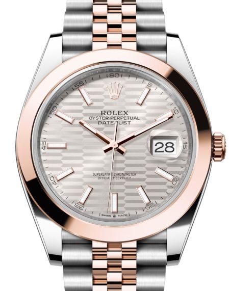 Slate Grey Dial Watch - Gold Bracelet - 41mm