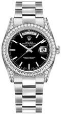 Black dial - Silver strap - 36 mm