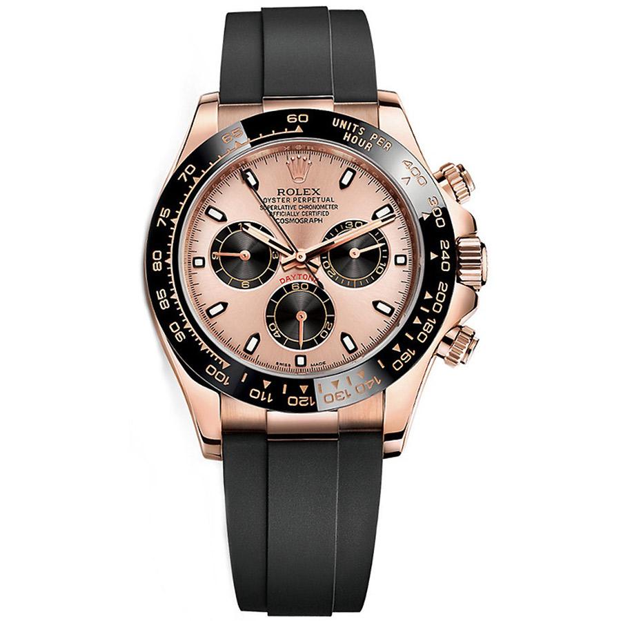 Pink dial - black strap -40MM