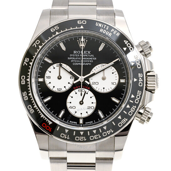 Black Panda Dial - Silver Strap - 40MM