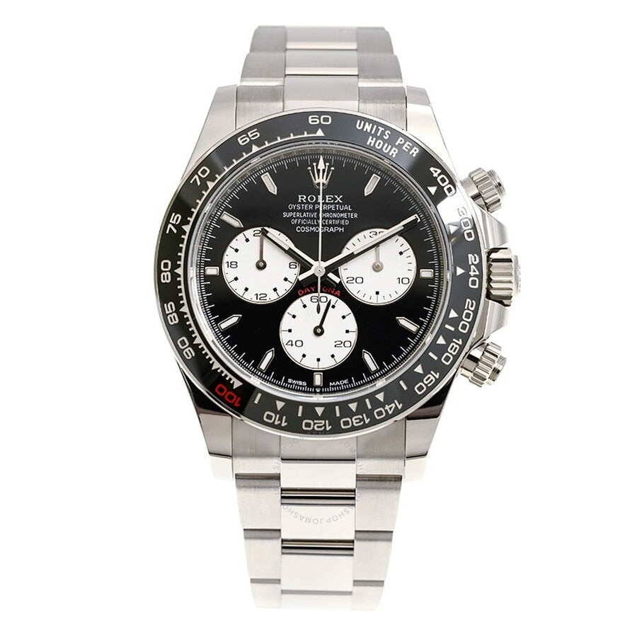 Black Panda Dial - Silver Strap - 40MM