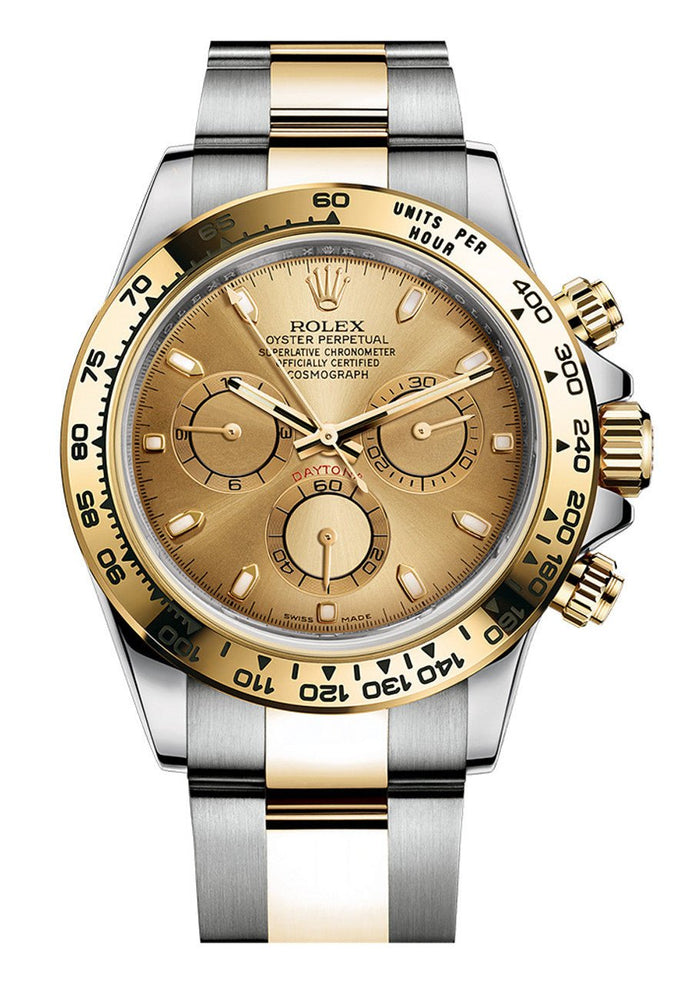 Gold dial - Gold bracelet - 40 mm