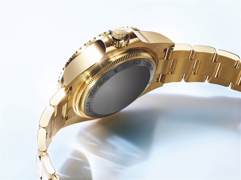 Blue dial watch-gold-44MM