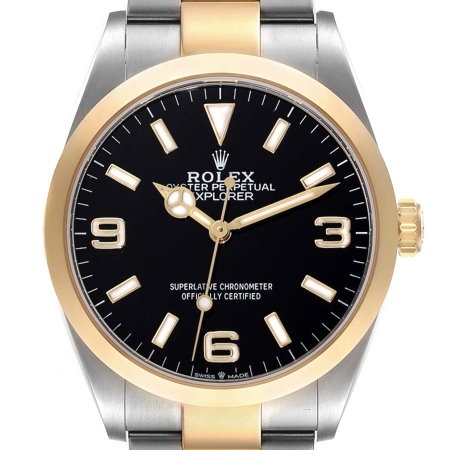 Black Dial Watch-Gold-36MM