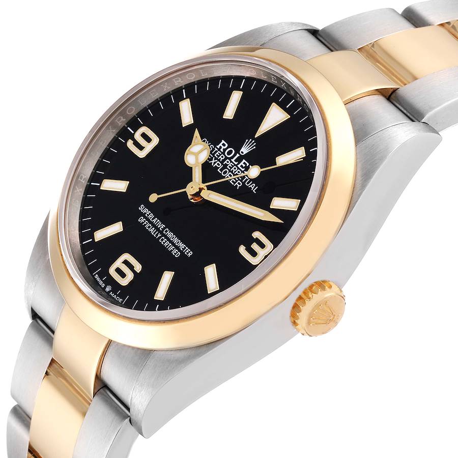 Black Dial Watch-Gold-36MM