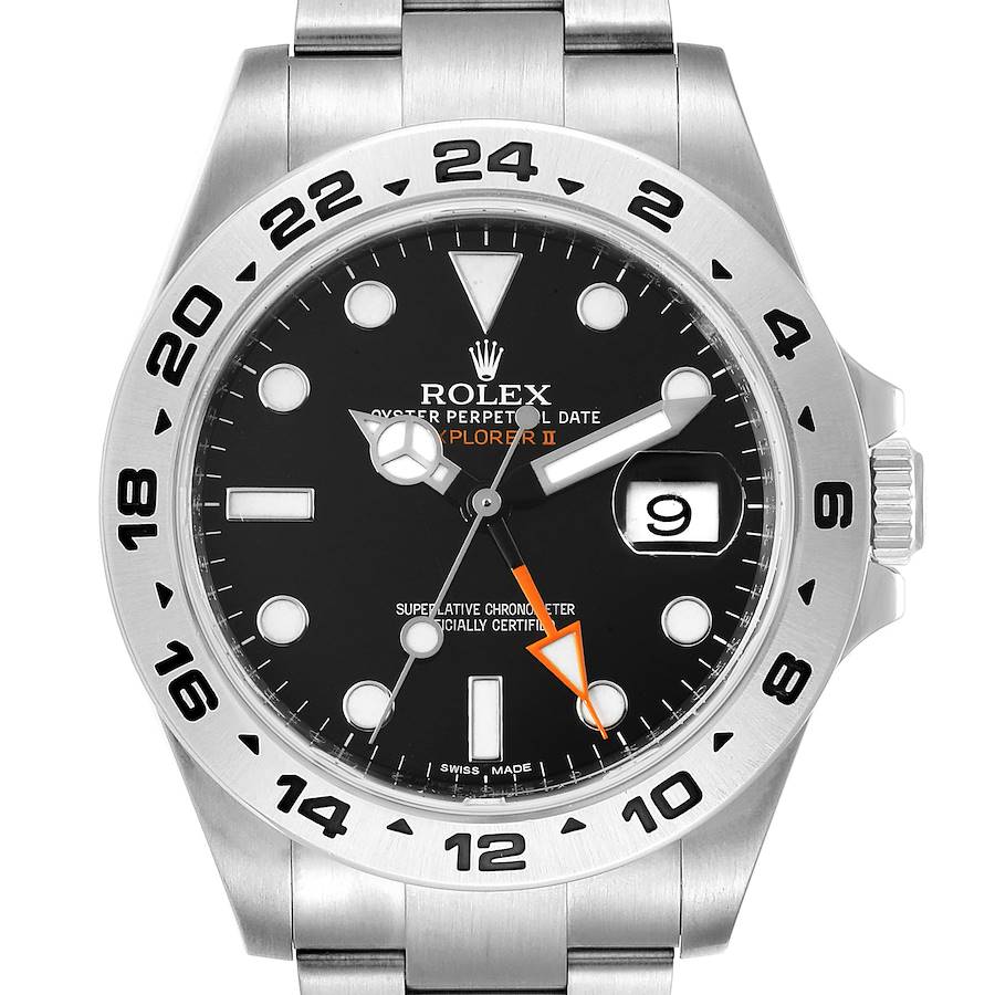 Black Dial Watch-Silver-40MM