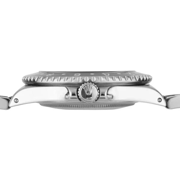 Black Dial Watch-Silver-40MM