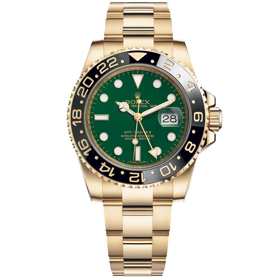 GMT-Master II Gold Green 40mm