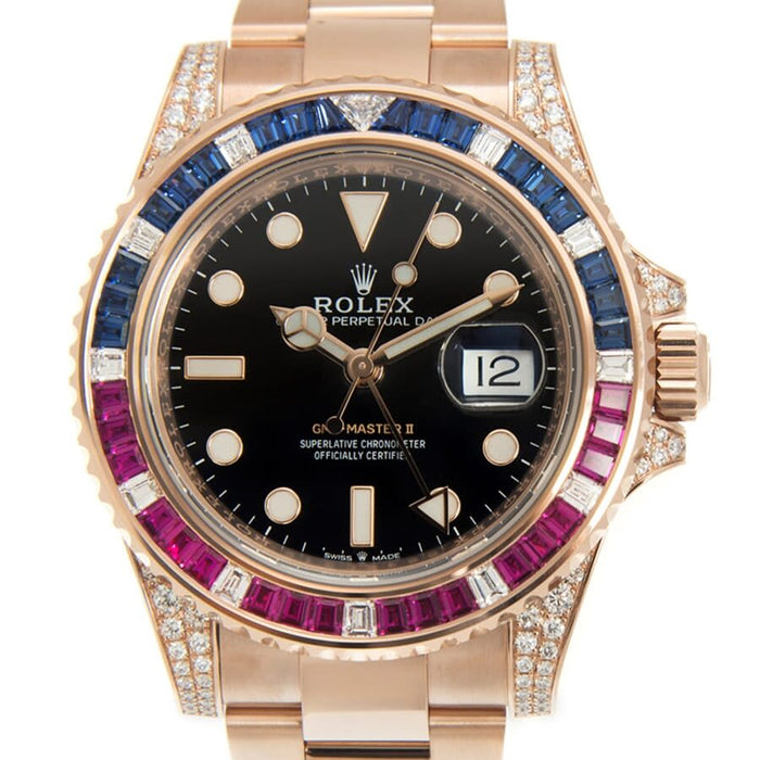 Black dial watch-gold-40MM